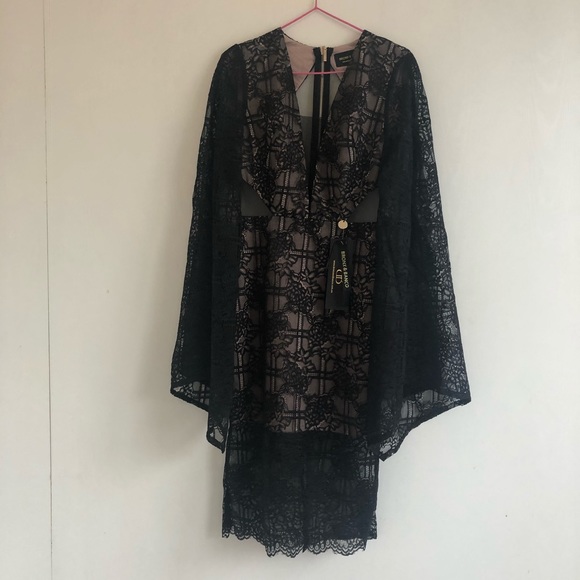 Bronx and Banco Natasha Noir Dress - Picture 4 of 7